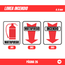 Señalización Linea Incendio