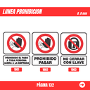 Señalización Linea Prohibición