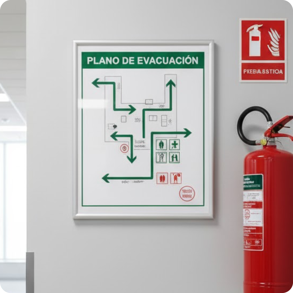 Planos de Evacuación