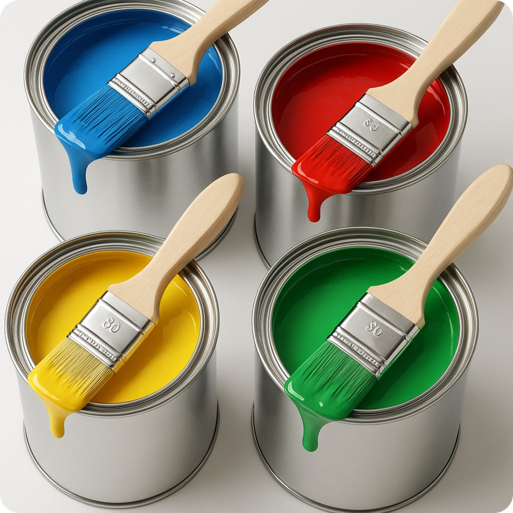 Pinturerías (pinturas-rodillos-lijas-etc) 