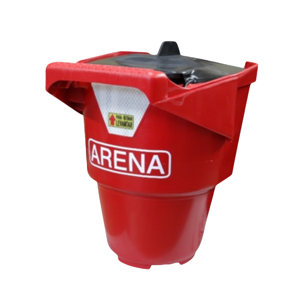 Balde de Arena Plástico