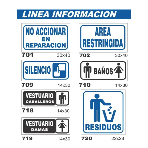 Señalización Linea Información