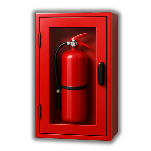 Gabinete con llave para Matafuego ABC x 5kg