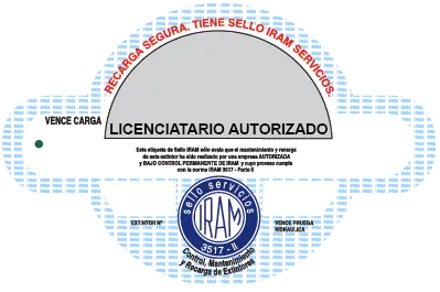 Recargas con sello IRAM