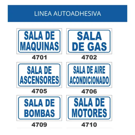 Señalización Autoadhesiva