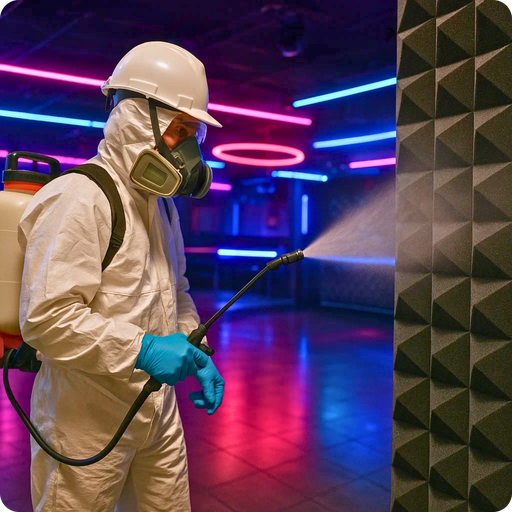 Goma Espuma Paneles Acústicos Cesped Sintético Tratamientos Ignifugos