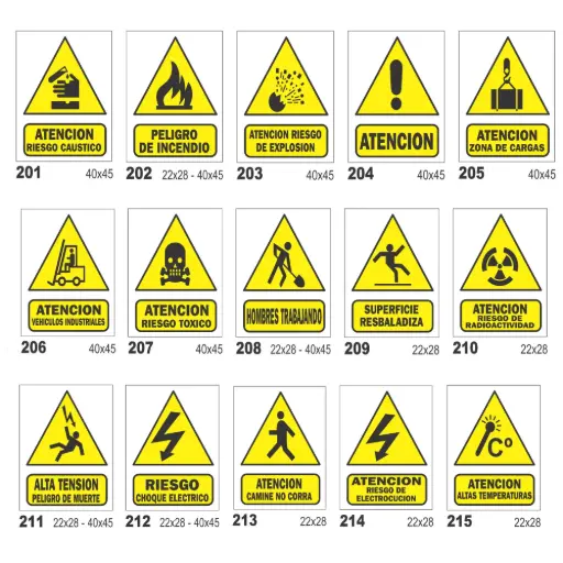 Señalización Linea Advertencia
