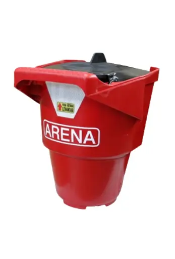 Balde de arena plástico
